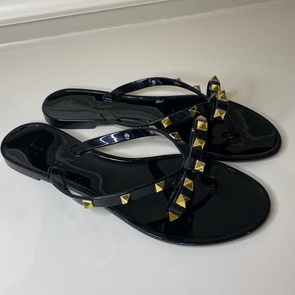 Studded Flip Flops - Picture 1 of 3